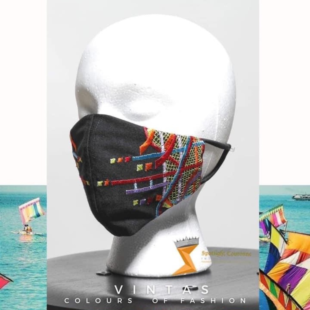 Embroidered Couture Face Masks